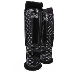 Fairtex Neoprene MMA Shin Pads Black