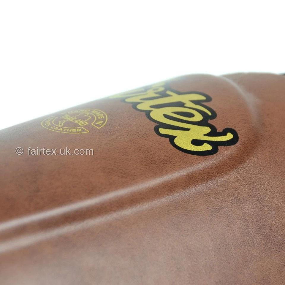 Fairtex Shin Guard SP8 Vintage Brown 7 Fairtex Shin Guard SP8 Vintage Brown - Image 7