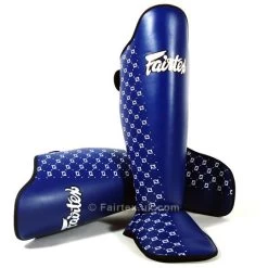 Fairtex Shin Guards - Competition Blue -Boxing Shop fairtex shin guards competition blue 493843