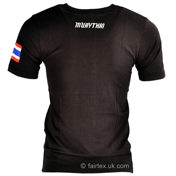 Fairtex Thailand T-Shirt Black 2 Fairtex Thailand T-Shirt Black - Image 2