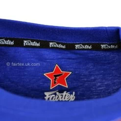 Fairtex TST106 Super T-Shirt Blue -Boxing Shop fairtex tst106 super t shirt blue 593251