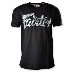 Fairtex TST179 T-Shirt - Black/Grey Camo
