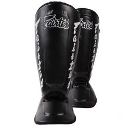 Fairtex Twister Detachable Shin Guards Black