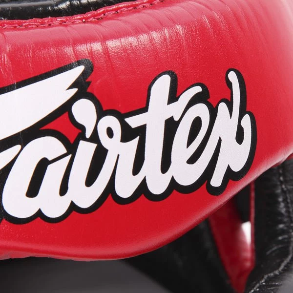 Fairtex Ultimate Full Coverage Headguard - Black And Red 3 Fairtex Ultimate Full Coverage Headguard - Black And Red - Image 3