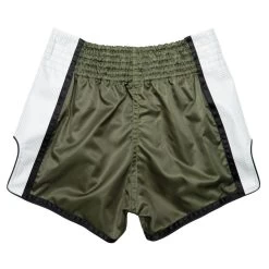 Fairtex X MTGP Olive-White Muay Thai Shorts -Boxing Shop fairtex x mtgp olive white muay thai shorts 222390
