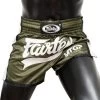 Fairtex X MTGP Olive-White Muay Thai Shorts