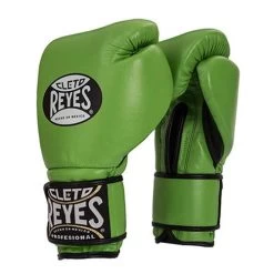 Cleto Reyes Hook And Loop Sparring Gloves – Citrus Green