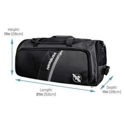 Hayabusa Ryoko Duffle Bag Black -Boxing Shop hayabusa ryoko duffle bag black 5 lg