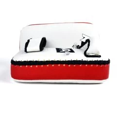 KPS2 MTG Pro White-Red Synthetic Thai Kick Pads 8 KPS2 MTG Pro White-Red Synthetic Thai Kick Pads -Boxing Shop kps2 mtg pro white red synthetic thai kick pads 105272