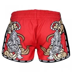 MRS301 TUFF Muay Thai Shorts Retro Style Red Double Tiger With Gold Text 7 MRS301 TUFF Muay Thai Shorts Retro Style Red Double Tiger With Gold Text -Boxing Shop mrs301 tuff muay thai shorts retro style red double tiger with gold text 613296