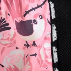 MRS302 TUFF Muay Thai Shorts Retro Style Pink Birds With Roses -Boxing Shop mrs302 tuff muay thai shorts retro style pink birds with roses 618517