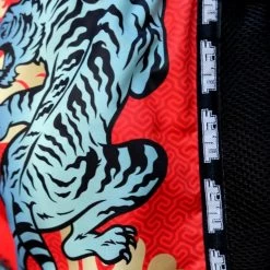 MRS303 TUFF Muay Thai Shorts Retro Style Red Cruel Tiger -Boxing Shop mrs303 tuff muay thai shorts retro style red cruel tiger 409138