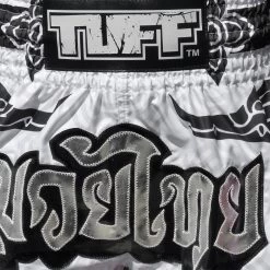 MS631 TUFF Muay Thai Shorts The Great Hongsa White 9 MS631 TUFF Muay Thai Shorts The Great Hongsa White -Boxing Shop ms631 tuff muay thai shorts the great hongsa white 352969