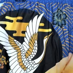 MS651 TUFF Muay Thai Shorts Majestic Crane -Boxing Shop ms651 tuff muay thai shorts majestic crane 501035