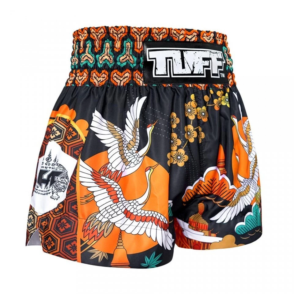 MS652 TUFF Muay Thai Shorts Autumn Sunray 4 MS652 TUFF Muay Thai Shorts Autumn Sunray - Image 4