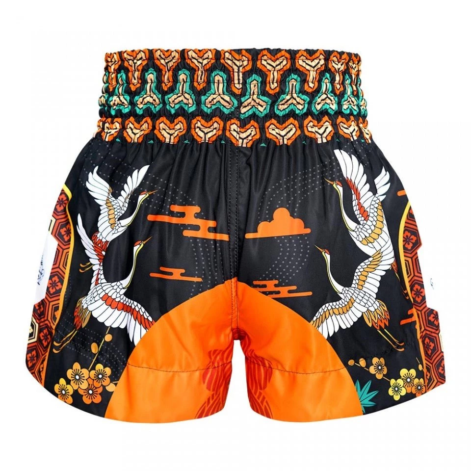 MS652 TUFF Muay Thai Shorts Autumn Sunray 3 MS652 TUFF Muay Thai Shorts Autumn Sunray - Image 3
