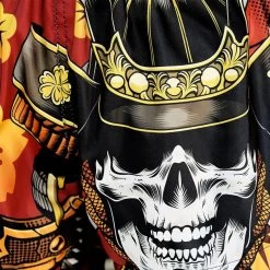 MS658 TUFF Muay Thai Shorts Samurai Skull -Boxing Shop ms658 tuff muay thai shorts samurai skull 239521