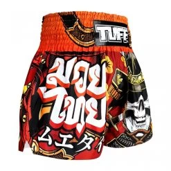 MS658 TUFF Muay Thai Shorts Samurai Skull -Boxing Shop ms658 tuff muay thai shorts samurai skull 513107