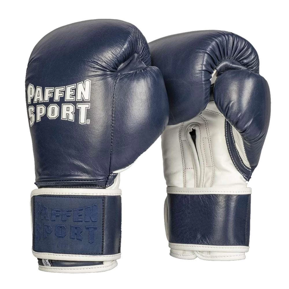 Paffen Sport Klett Hook & Loop Sparring Gloves – Navy/White 1 Paffen Sport Klett Hook & Loop Sparring Gloves – Navy/White