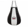 Pro Box Black-White Leather Heavy Maize Bag
