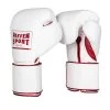 Paffen Sport Pro Wide Boxing Gloves – White/Red