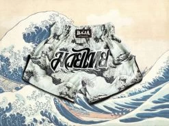 Raja Classic Muay Thai Shorts - Sea Drawing