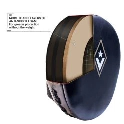 Revgear Air Mitt Pro MINI - Black/Gold -Boxing Shop revgear air mitt pro mini blackgold 452341