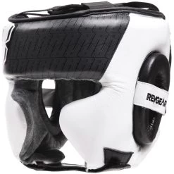 Revgear Champion II MMA Head Guard - White -Boxing Shop revgear champion ii mma head guard white 864159