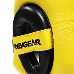 Revgear Champion II MMA Head Guard - Yellow -Boxing Shop revgear champion ii mma head guard yellow 351026