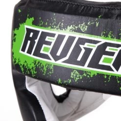 Revgear Kids Deluxe Head Guard - Green -Boxing Shop revgear kids deluxe head guard green 399217