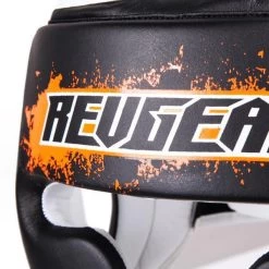 Revgear Kids Deluxe Head Guard - Orange -Boxing Shop revgear kids deluxe head guard orange 153226