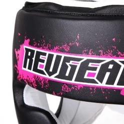 Revgear Kids Deluxe Head Guard - Pink -Boxing Shop revgear kids deluxe head guard pink 959475