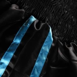 Revgear Kids Muay Thai Shorts - Black Blue -Boxing Shop revgear kids muay thai shorts black blue 949419