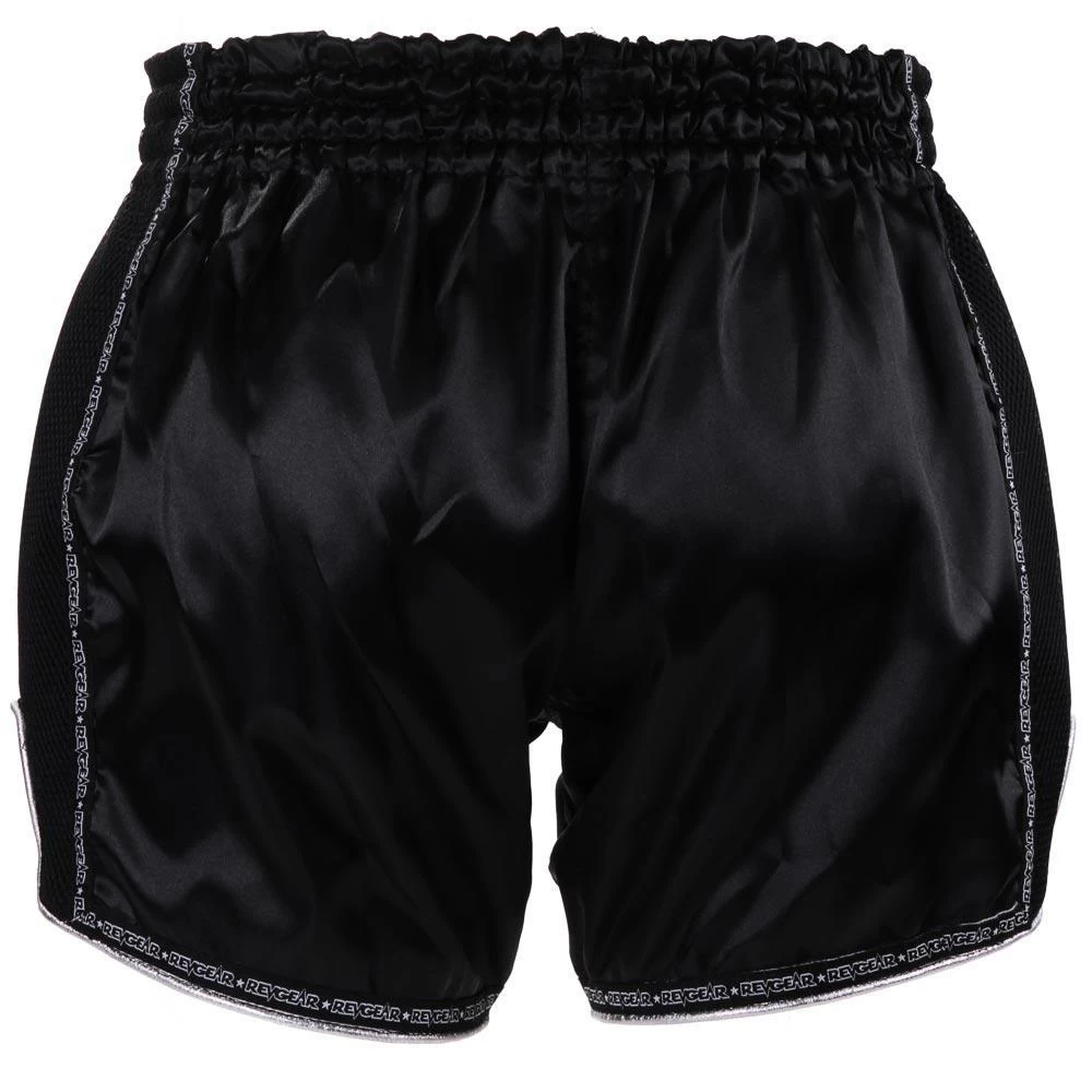 Revgear Original Muay Thai Shorts - Black 3 Revgear Original Muay Thai Shorts - Black - Image 3