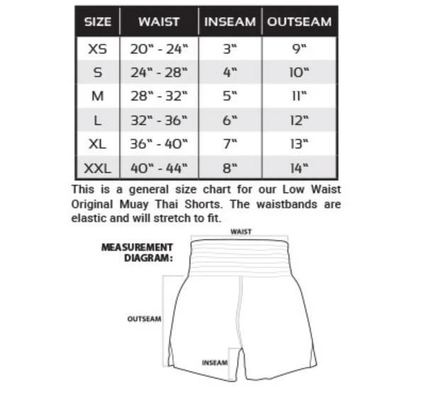 Revgear Original Muay Thai Shorts - Blue 2 Revgear Original Muay Thai Shorts - Blue - Image 2