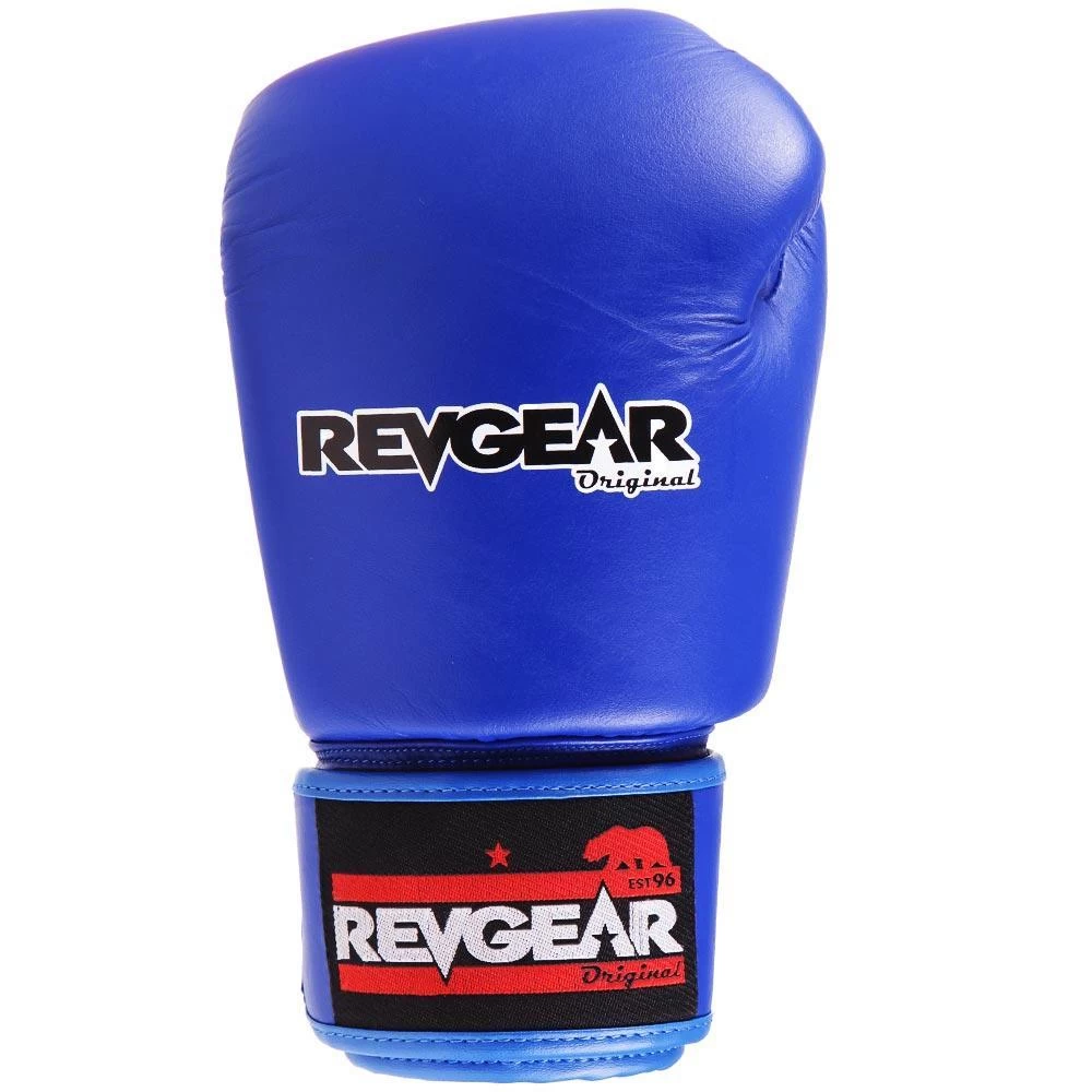 Revgear Original Thai Boxing Gloves - Blue 9 Revgear Original Thai Boxing Gloves - Blue - Image 9