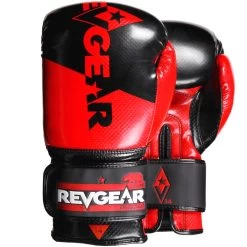 Revgear Pinnacle Boxing Gloves- Red/Black