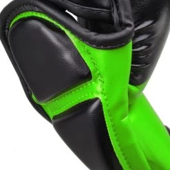 Revgear PINNACLE MMA SPARRING GLOVES - BLACK/GREEN -Boxing Shop revgear pinnacle mma sparring gloves blackgreen 288593