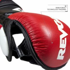 REVGEAR PRO SERIES MS1 MMA TRAINING AND SPARRING GLOVE - RED -Boxing Shop revgear pro series ms1 mma training and sparring glove red 462318