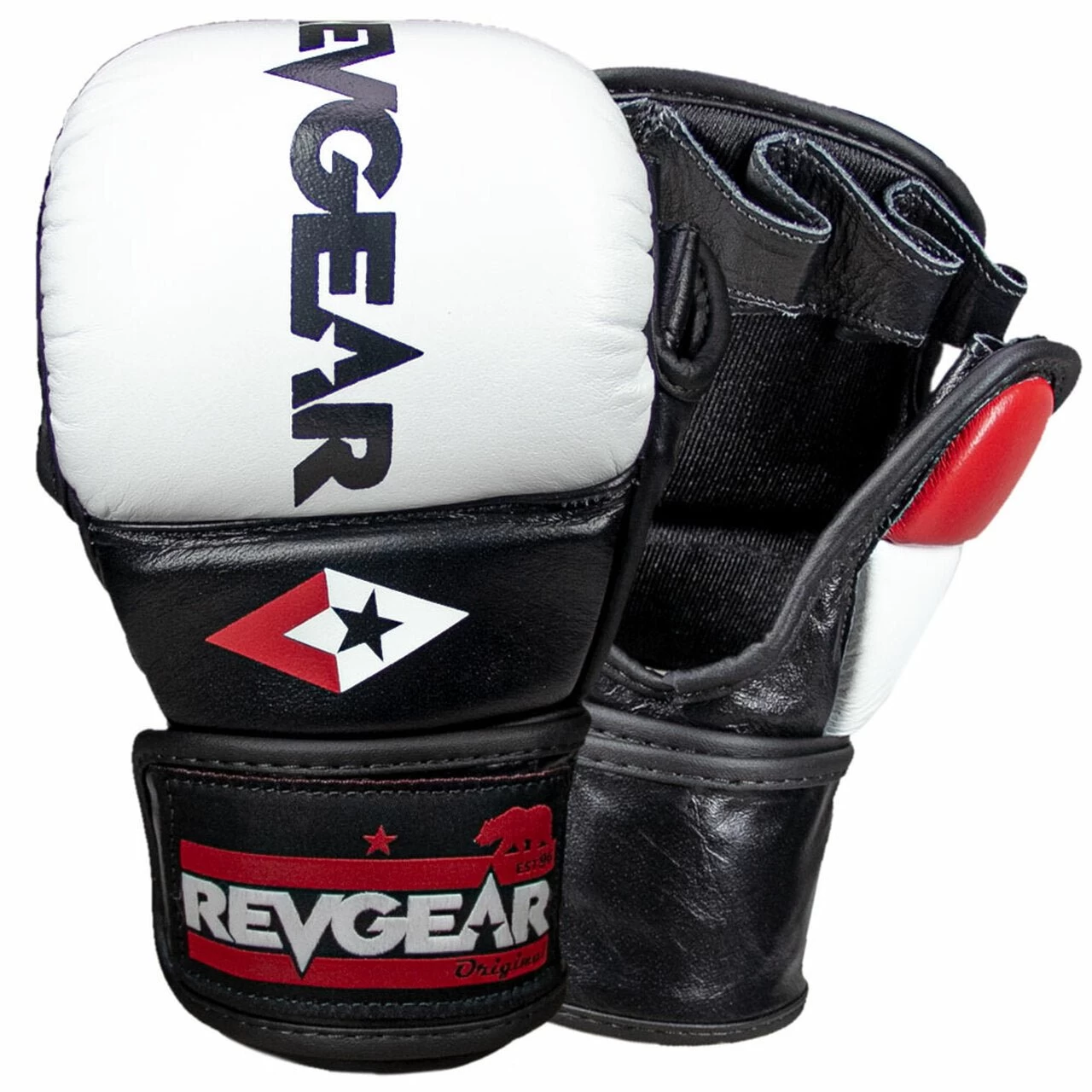 REVGEAR PRO SERIES MS1 MMA TRAINING AND SPARRING GLOVE - WHITE 1 REVGEAR PRO SERIES MS1 MMA TRAINING AND SPARRING GLOVE - WHITE
