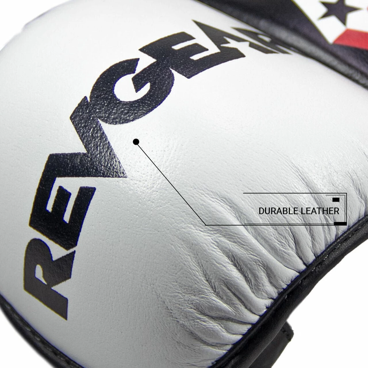 REVGEAR PRO SERIES MS1 MMA TRAINING AND SPARRING GLOVE - WHITE 4 REVGEAR PRO SERIES MS1 MMA TRAINING AND SPARRING GLOVE - WHITE - Image 4