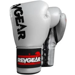 Revgear Professional Competition Boxing Gloves - Grey/Black