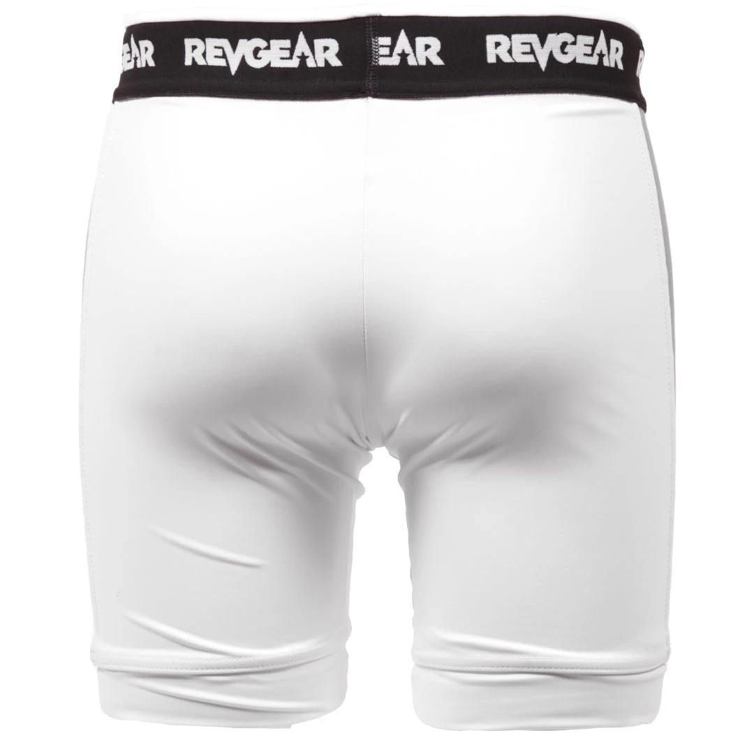 Revgear Staredown Revolution Vale Tudo Shorts - White/Black 6 Revgear Staredown Revolution Vale Tudo Shorts - White/Black - Image 6