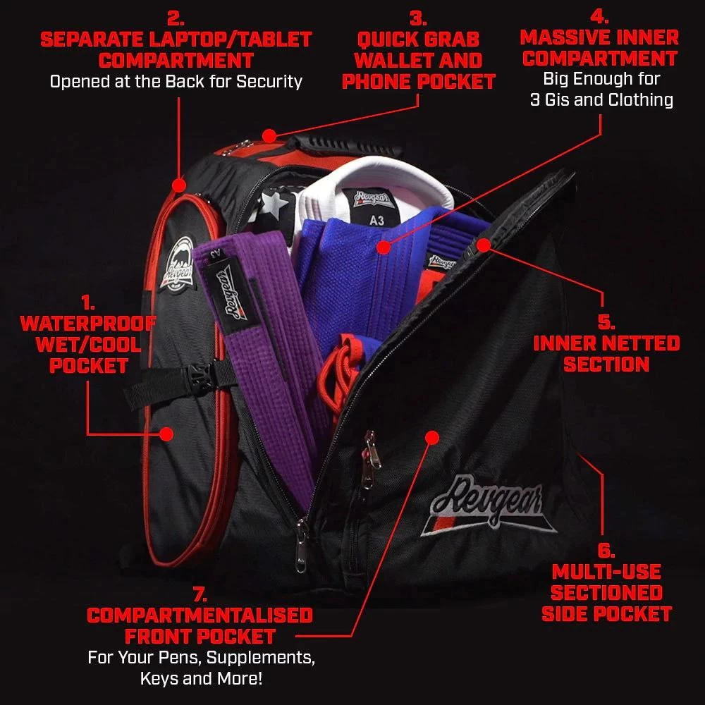 Revgear Travel Locker XL Backpack 11 Revgear Travel Locker XL Backpack - Image 11