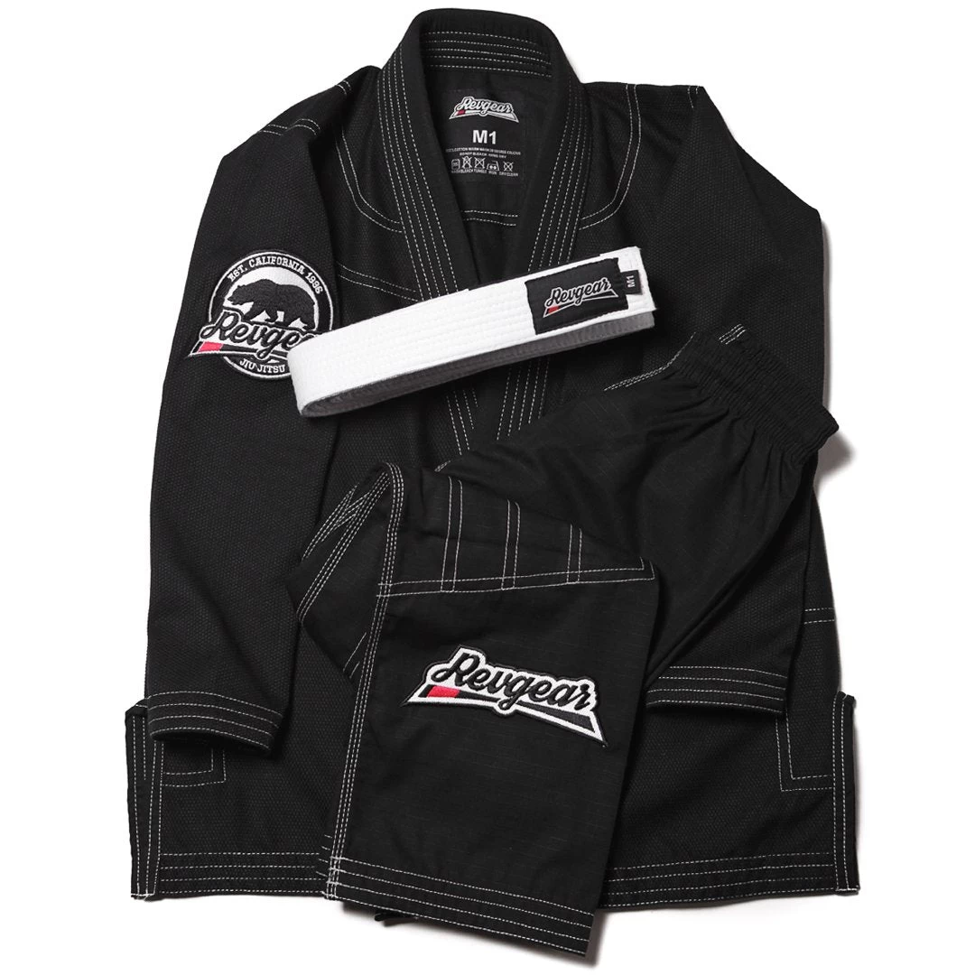 KIDS BJJ Gi - Revgear Zuma Kids' Black BJJ Gi 1 KIDS BJJ Gi - Revgear Zuma Kids' Black BJJ Gi