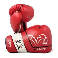 Rival High Performance RS2V [2.0] Hook-and-Loop Pro Sparring Gloves – Black -Boxing Shop rs2v2 red 1
