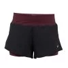 Scramble Hearts Combination Shorts - Grey/Burgundy