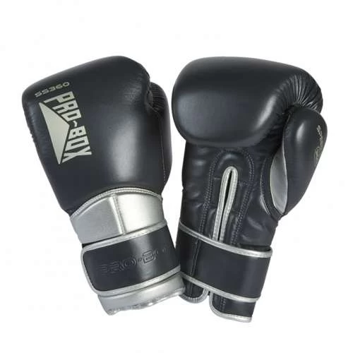 Pro-Box Speed-Lite Sparring Gloves – Black/Gunmetal/Silver 1 Pro-Box Speed-Lite Sparring Gloves – Black/Gunmetal/Silver