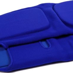 SPE1 Fairtex Blue Elastic Competition Shin Pads -Boxing Shop spe1 fairtex blue elastic competition shin pads 711434