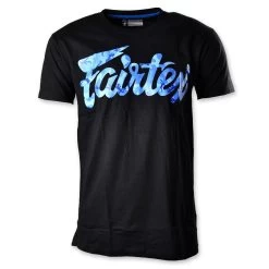 TST179 Fairtex Black-Blue Camo T-Shirt